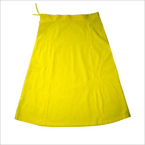 देवियों पीला पेटीकोट