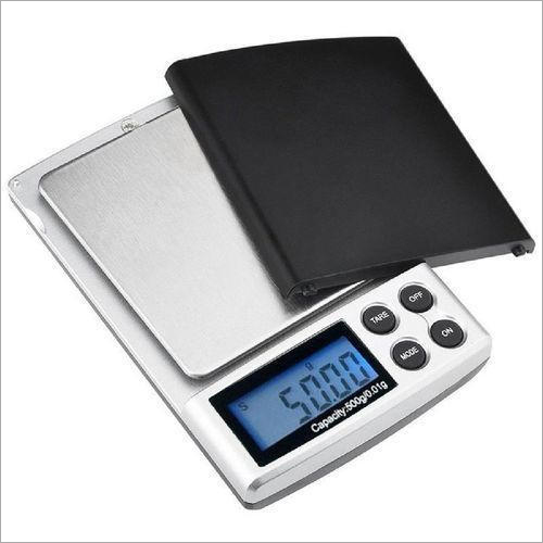 Digital Pocket Weighing Scale - Plastic Material, 220v Voltage , Lcd Display With Blue Backlit, Multiple Weighing Units, Auto Power Off Feature