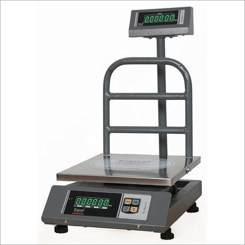 Counter Weighing Balance Scale - Plastic Material, Digital Display, 10-50kg Capacity, Semi-Automatic Operation | Fast, Accurate, Smooth Transactions