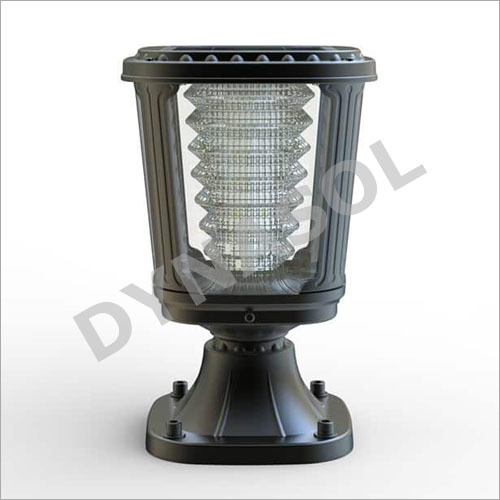 100 Lumens Fully Automatic All-in-one Led Solar Garden Post Light