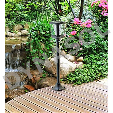 400 Lumens Fully Automatic All-in-one Led Solar Garden Walkway Pole Light