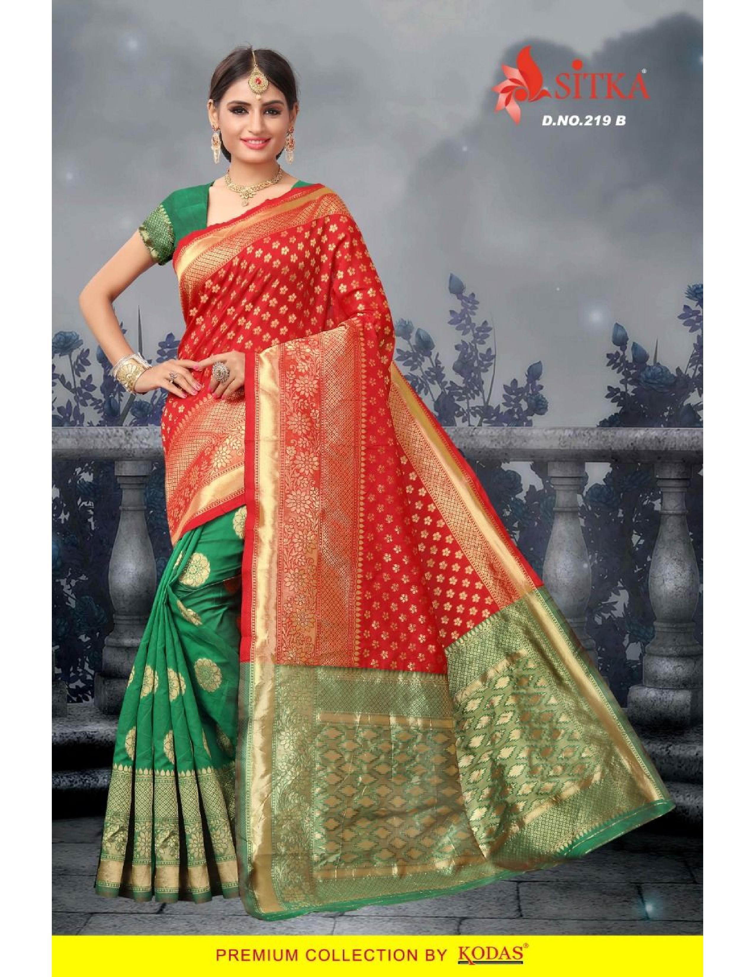 Available In 6 Colors Handloom Silk Saree