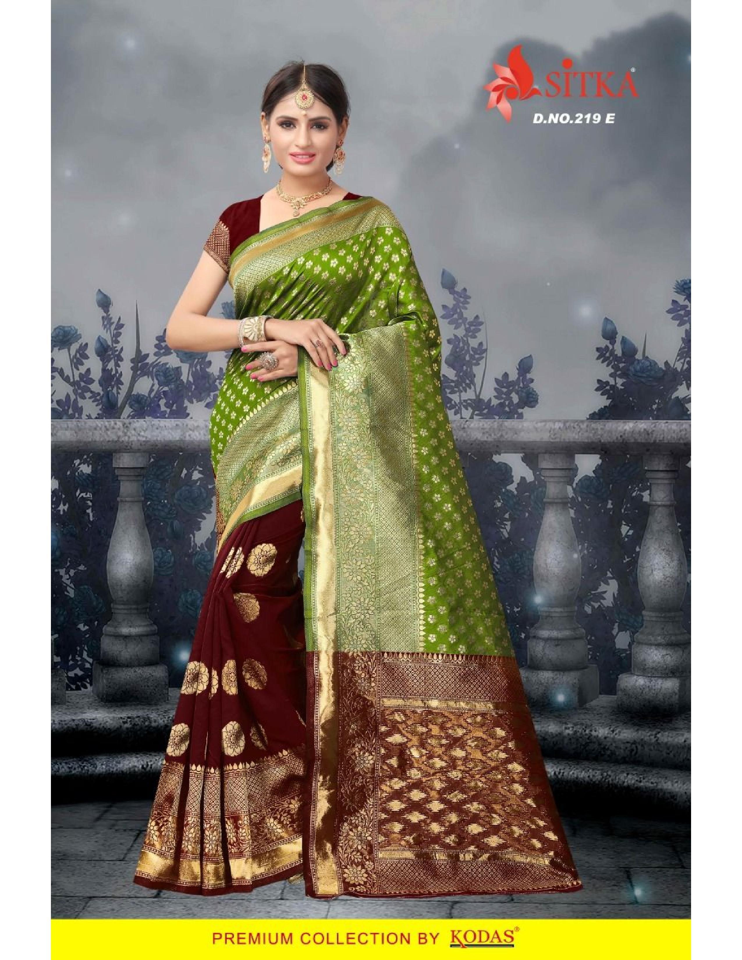 Available In 6 Colors Handloom Silk Saree