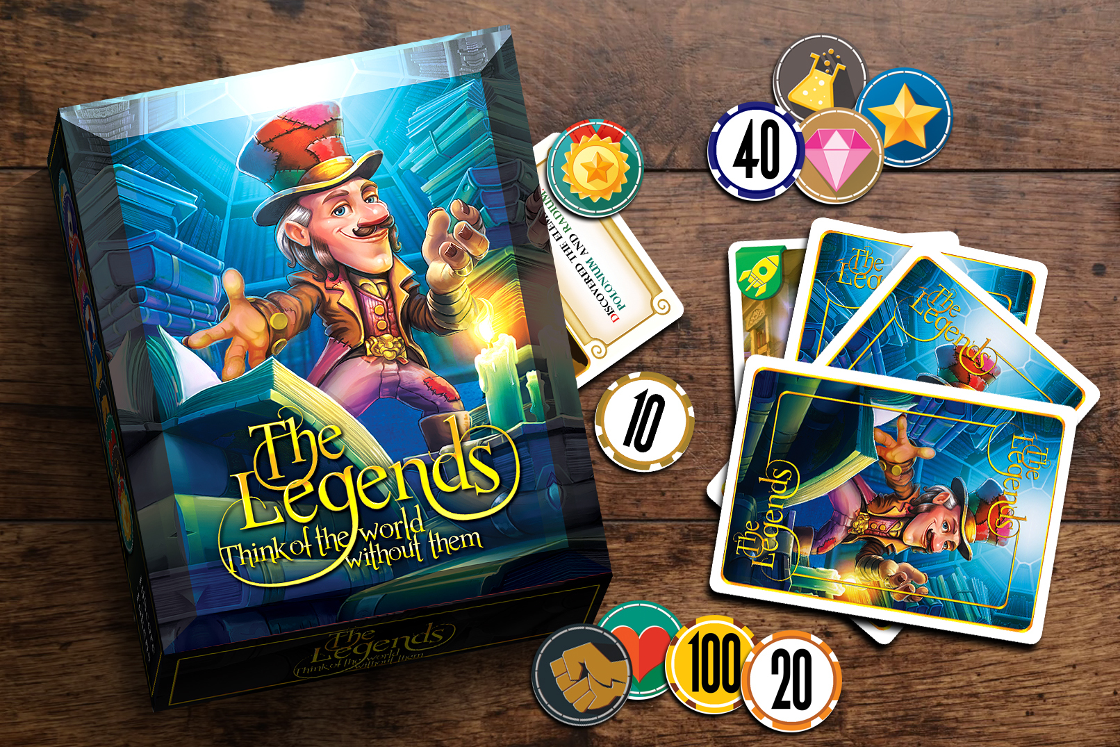 The Legends Game Cards Age Group: 6+