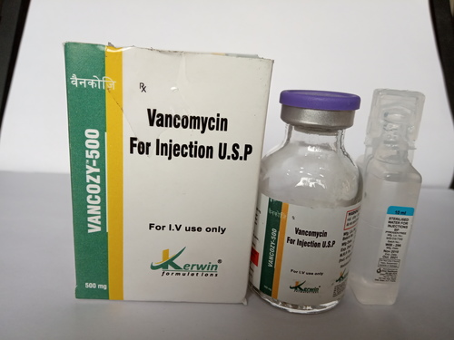 Vancomycin Hydrochloride 500 Mg Injection