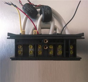 Terminal - Brass & Plastic, 30x15x10 Mm, Black, 10a, 300v | Durable Design, Easy Installation, 6 Terminals, Secure Connections