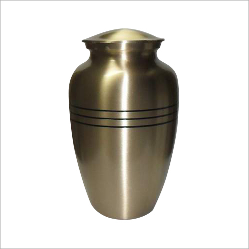 पीतल फिनिश मेटल urns