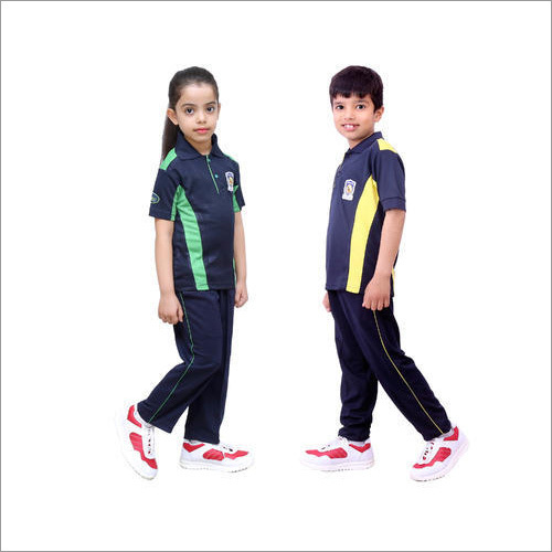 Kids School Uniforms - Cotton Polyester Blend, Customized Sizes For Boys And Girls, Classic O-neck Collar With Embroidered Logo, Soft And Skin-friendly Fabric, Suitable For Winters And Summers