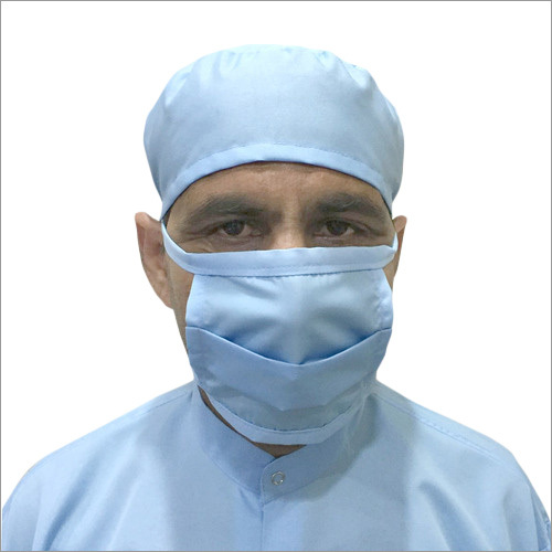  क्लीन रूम फेस मास्क और कैप कॉलर टाइप: O-Neck