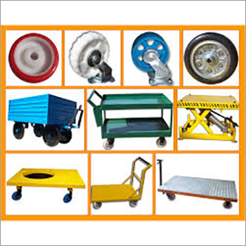 गैल्वेनाइज्ड ट्रॉलीज़ कैस्टर