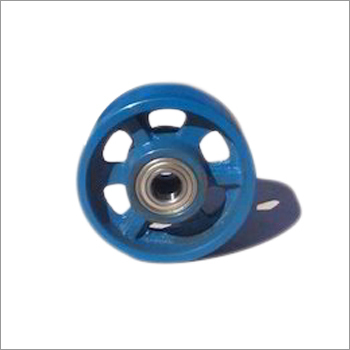 गैल्वेनाइज्ड कास्ट आयरन ट्रॉली व्हील्स