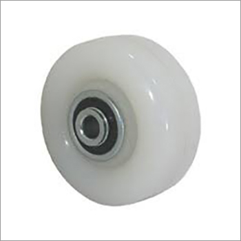 Nylon Wheels - Galvanized Finish, 5-45 Width for Trolley Use | Durable and Versatile Design
