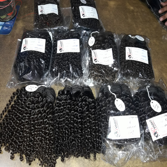 Natural Brazilian Human Hair Afro Kinky Curly