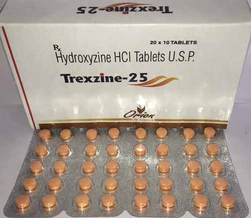 Hydroxyzine Hcl Tablet U.S.P. Application: As Directed By Physician