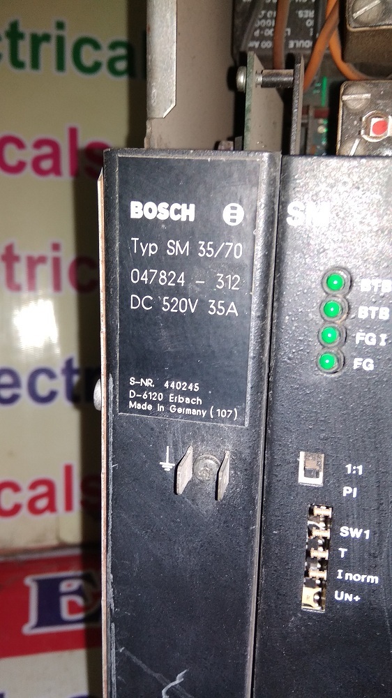 Bosch Servo Drive - Aluminium Alloy, 5 Kw, 12 A, Panel Mount | Position, Velocity, Torque Control, Ethercat, Integrated Braking Unit