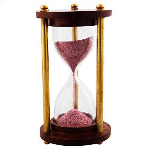 Glass Vintage Hourglass Sand Timer