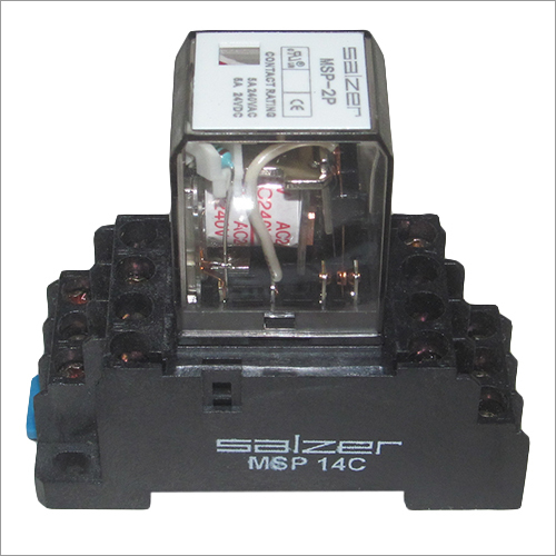 Plug In Relay - High Build Quality, Various Sizes And Capacities | Voltage Isolation & Motor Regulation