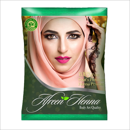 Organic Henna Powder - Natural Herbal Blend | Rich Color, Chemical-Free, Body Art Ready