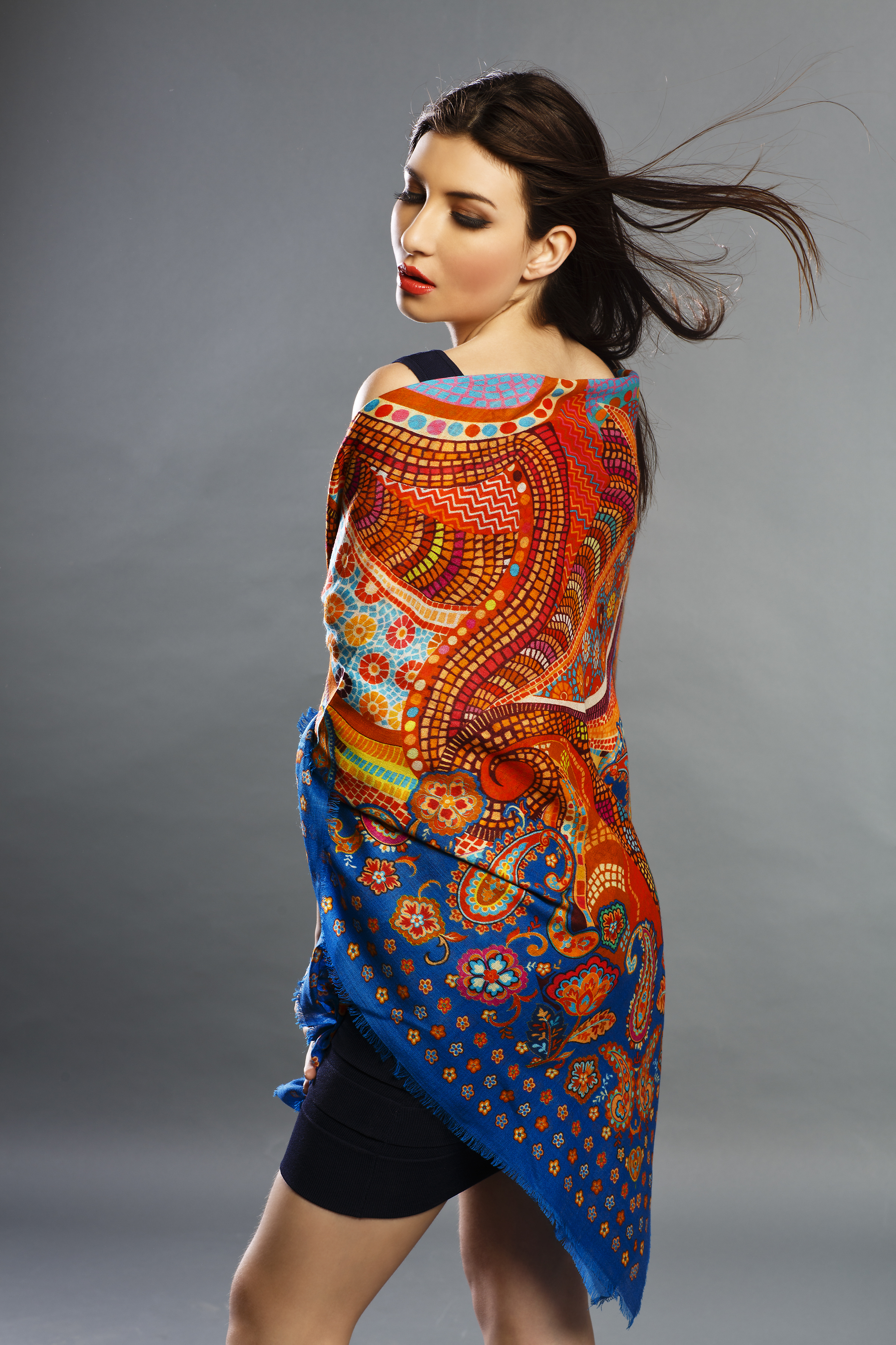 Many Wool Digital Printed Scarves