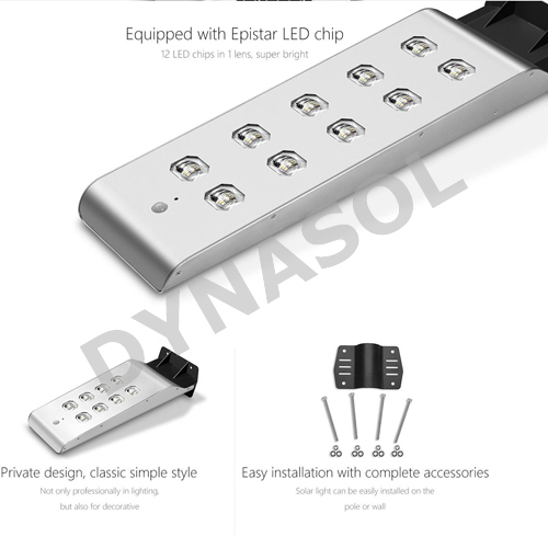 2000/3000 Lumens Mini Series Fully Automatic Remote Controlled All-in-one Led Solar Street Light