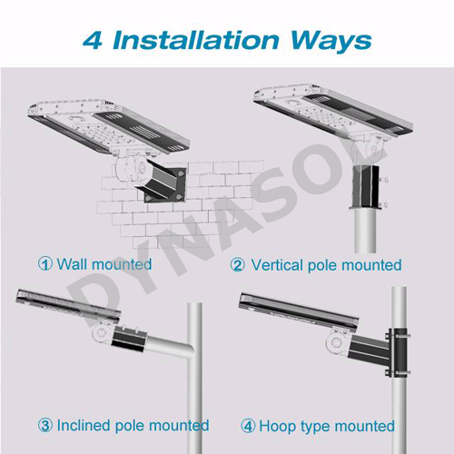 700 Lumens Fully Automatic All-in-one Led Solar Street Light