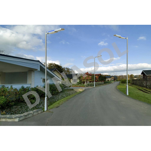 2000 Lumens Fully Automatic All-in-one Led Solar Street Light
