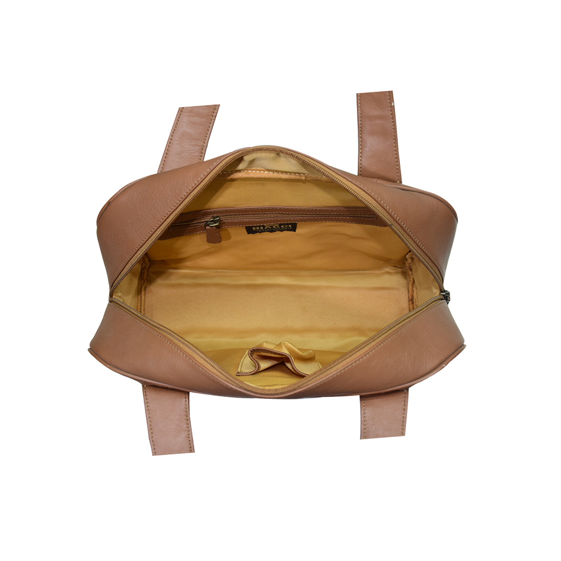 Tan Leather Shoulder Bag