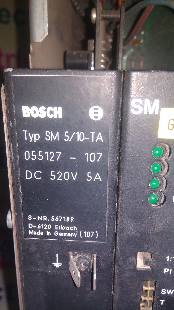 Bosch Servo Drive - Steel Abs Plastic, 1.5 Kw 200-240v Ac, Forced Air Cooling, Over-voltage Protection