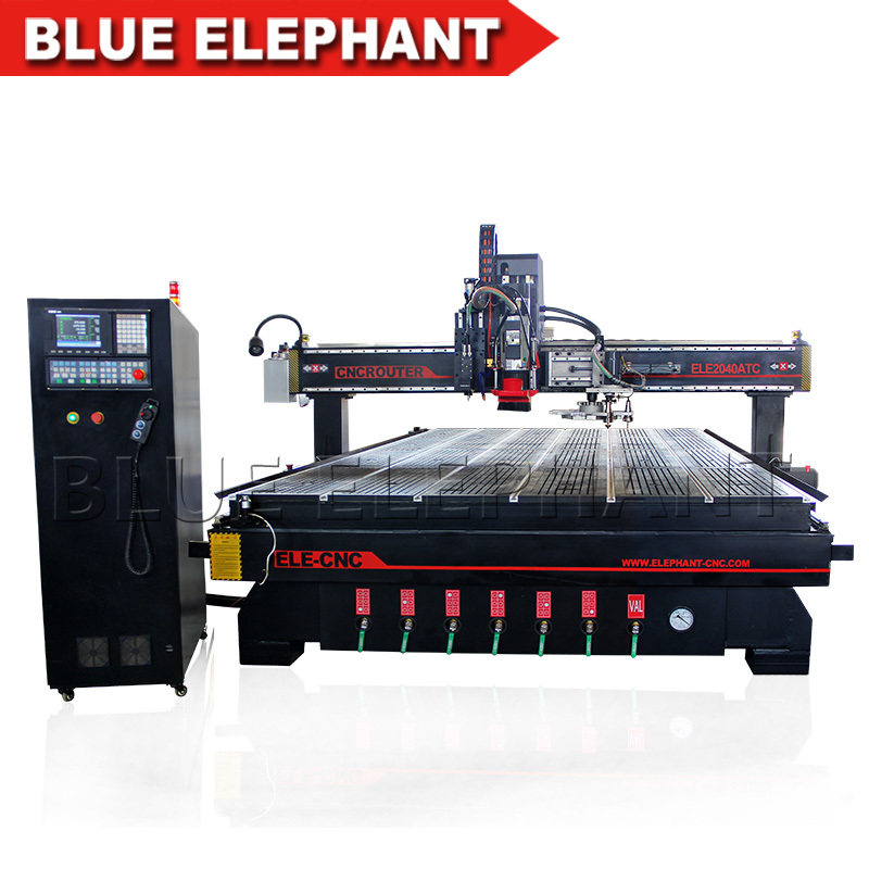 Vacuum Cleaning System 2040 Cnc Oscillating Knife Cutting Machine , Wood Router , Cnc Engraving Machine