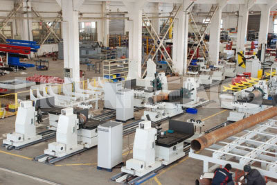 White Pipe Fit Up Systems