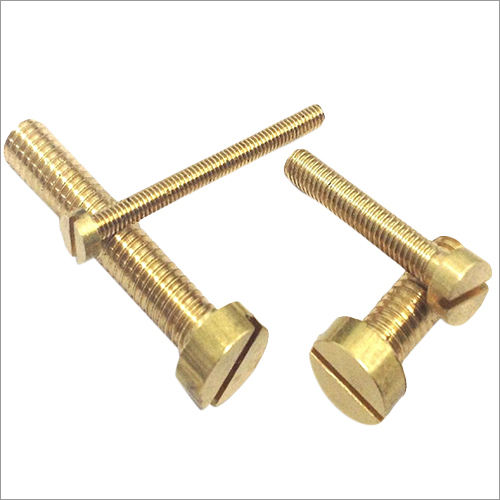 गोल सिर का स्क्रू पीतल