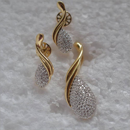 Ladies Fancy Diamond Earring Tops