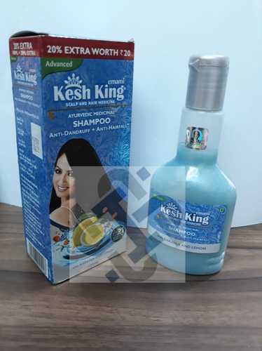 Kesh King Herbal Shampoo - Ayurvedic Liquid Formula for Anti-Dandruff & Anti-Hairfall | Herbal Ingredients, Recommended For Adults, Normal Temperature Storage
