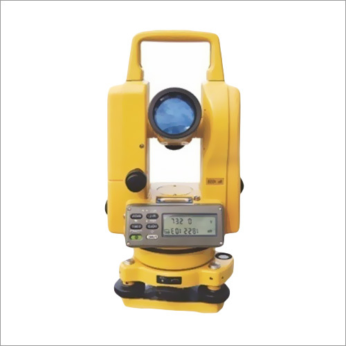 Total Station - Plastic Material, High Capacity, 240 Volt Power, 500 Watt Output, Yellow Color, Ideal for Industrial Usage