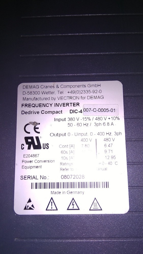 Demag Servo Drive