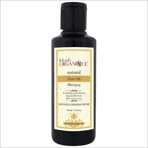 Bhringraj Hair Oil - 210 ML, Black | Nurturing Blend of Bhringraj, Amla & Essential Oils for Stronger, Shinier Hair