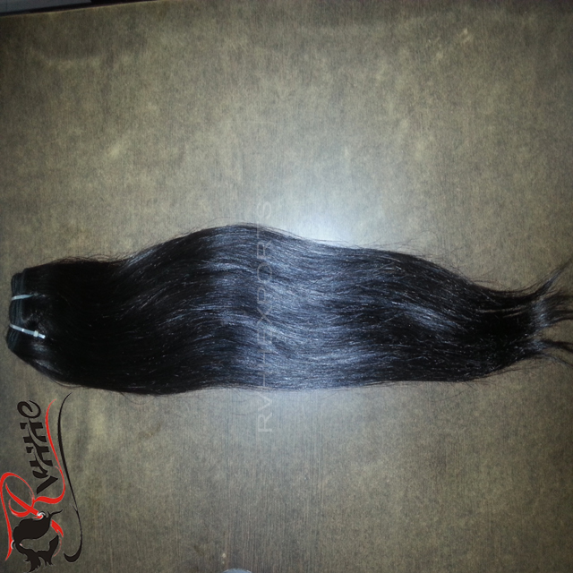 Natural Indian Temple Hair Straight Wave Extension Human Hair