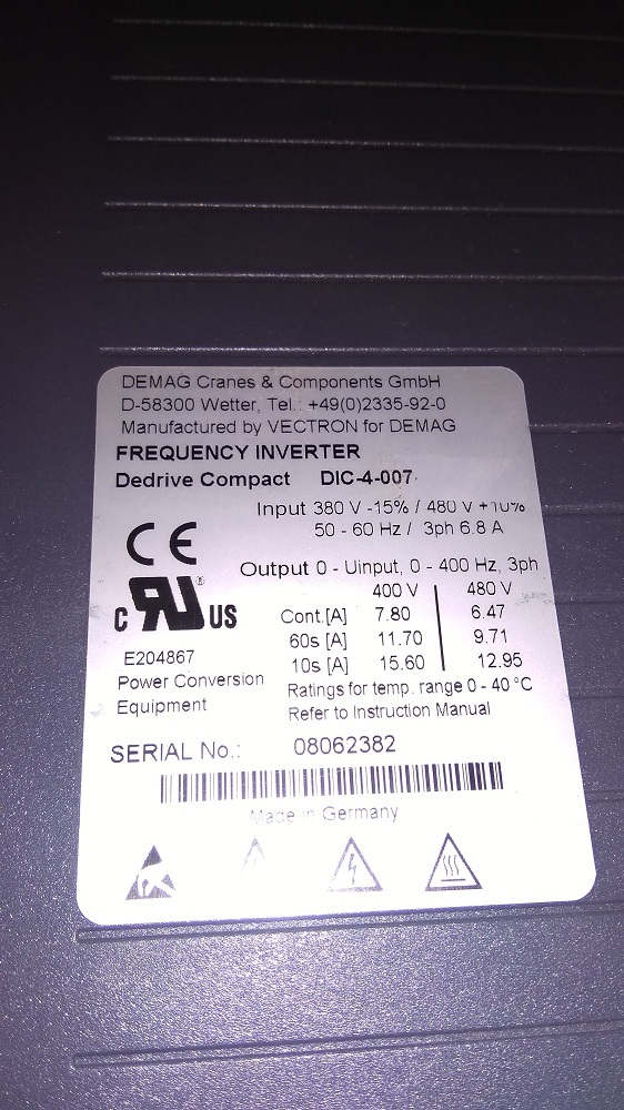 Demag Servo Drive