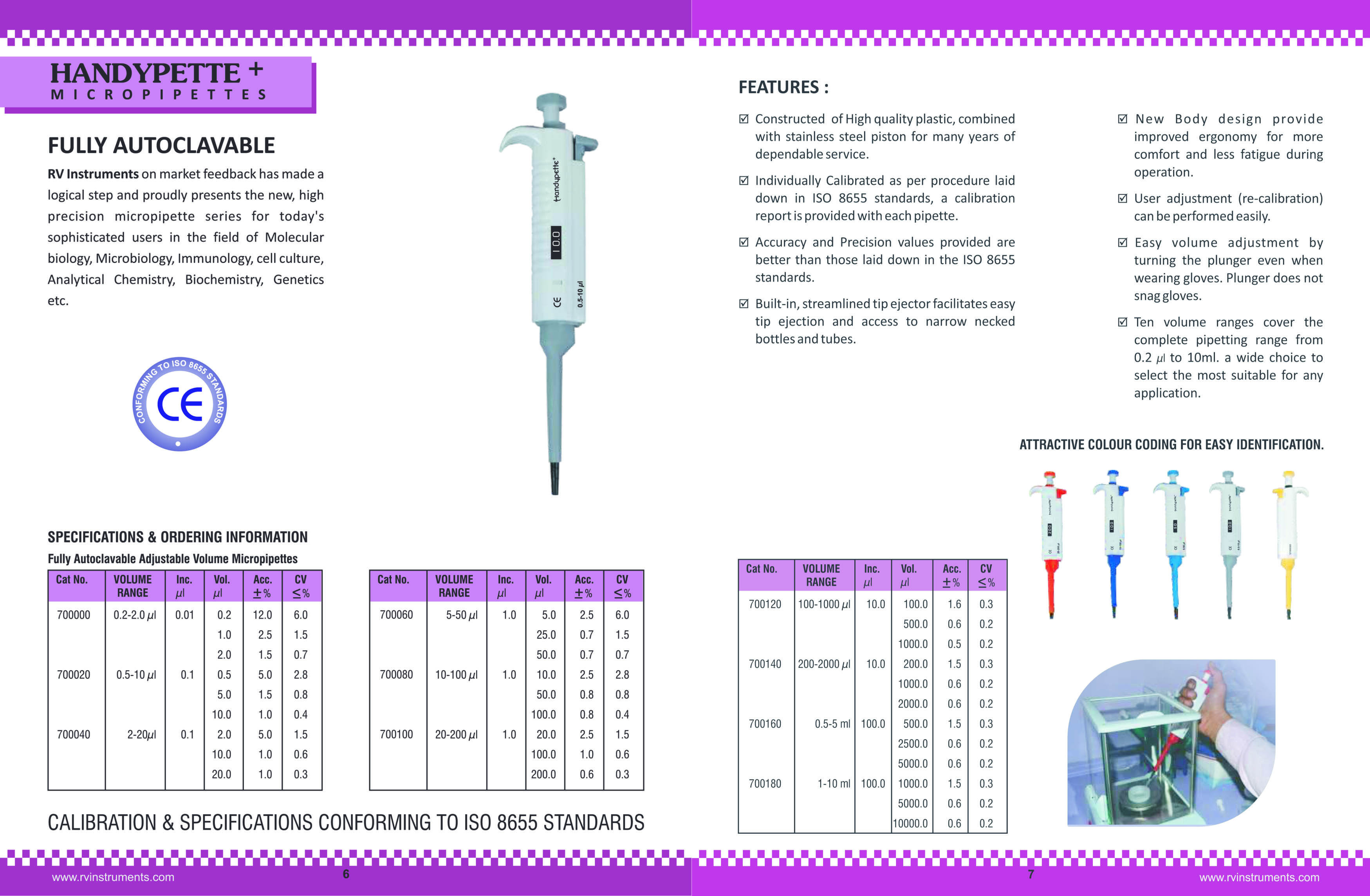 Handypette Fully Autoclavable Pipette