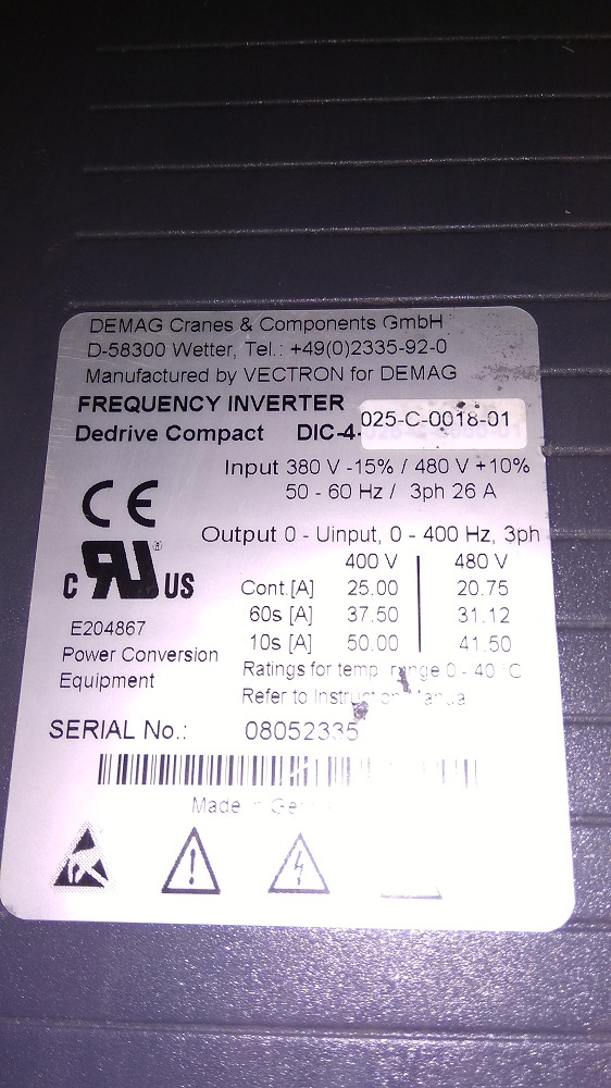 Demag Servo Drive