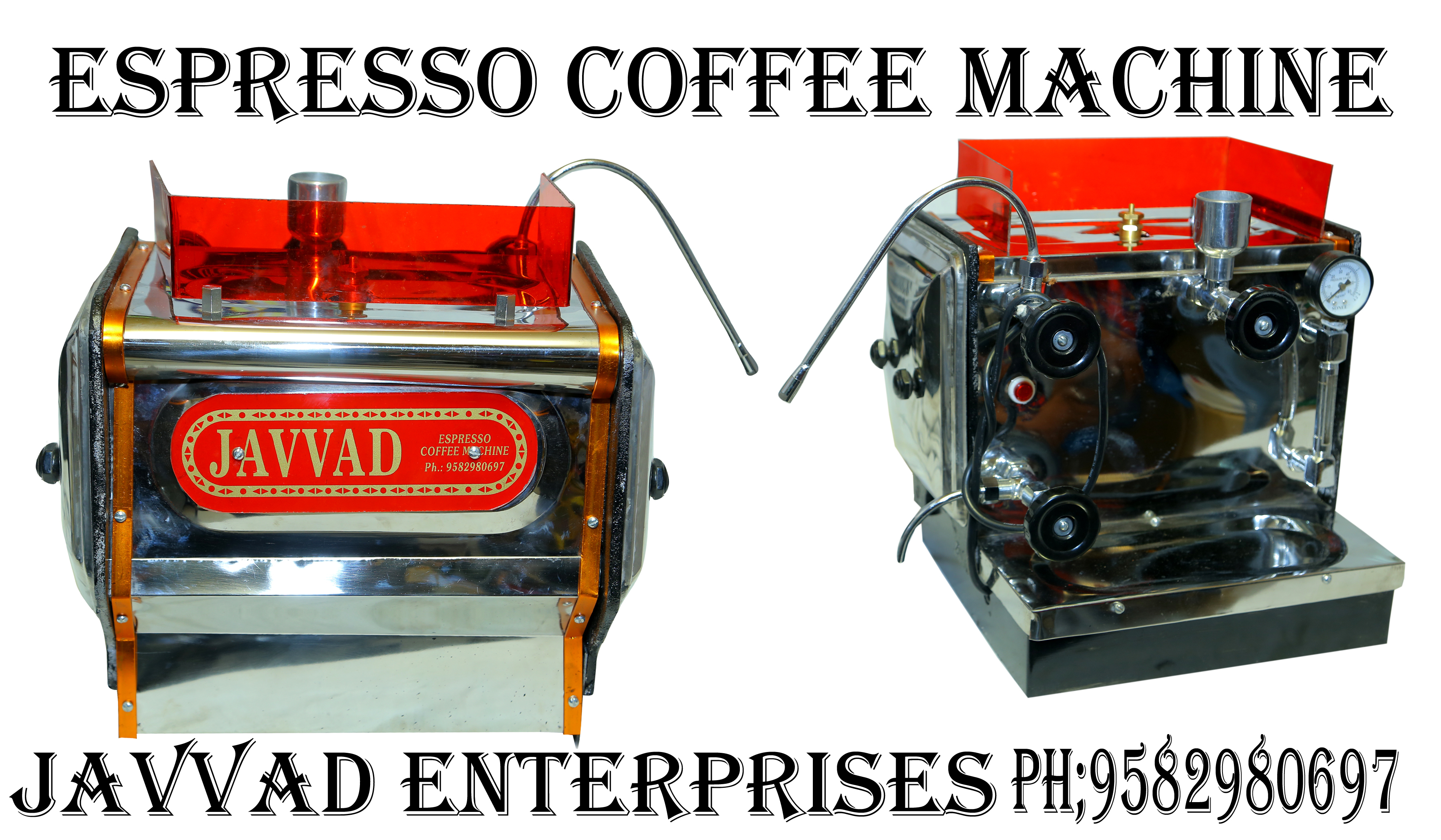 White Espresso Coffee Machine