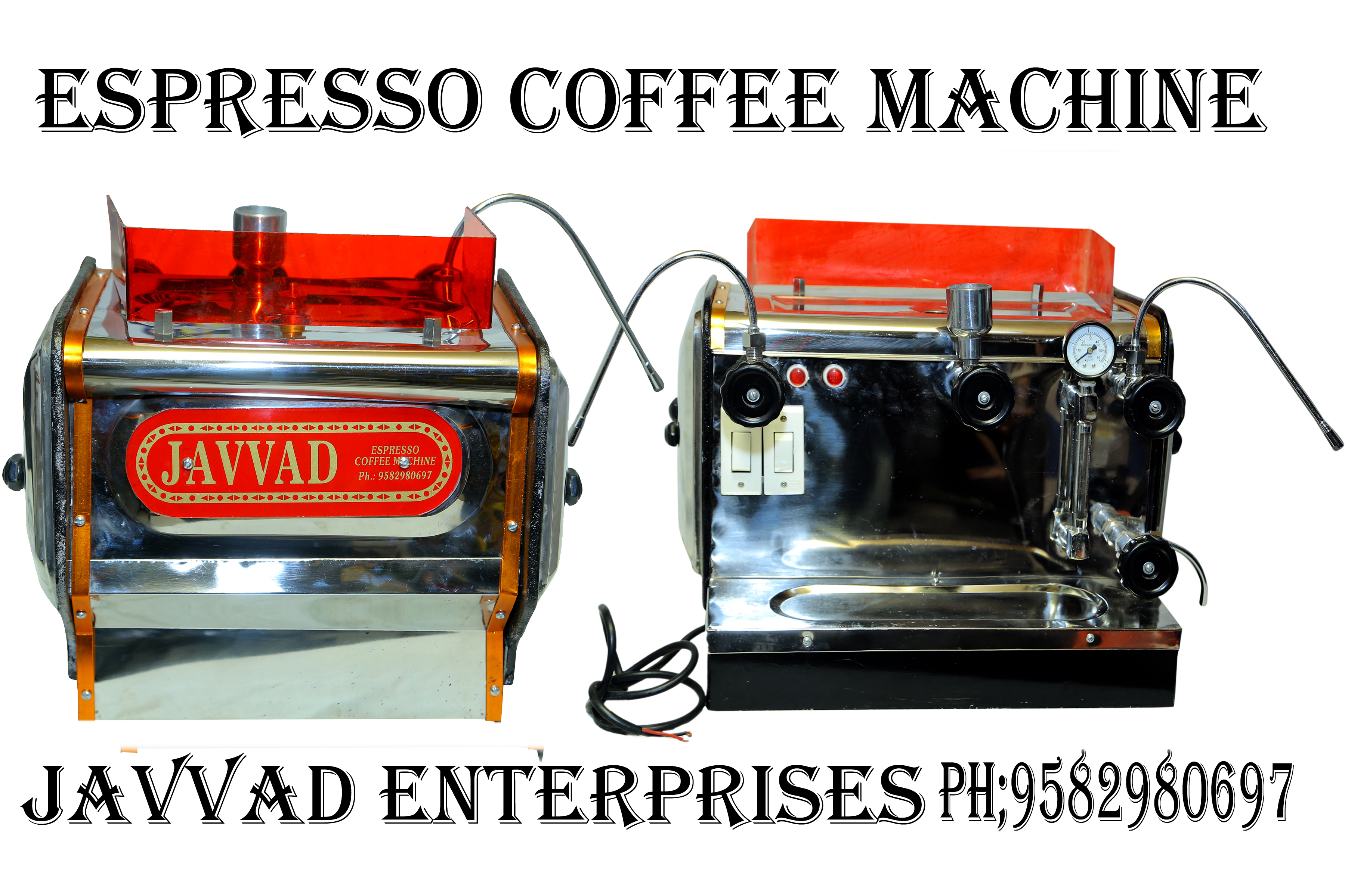 White Espresso Coffee Machine