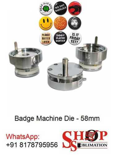 Button Badge Machine Die 58 mm