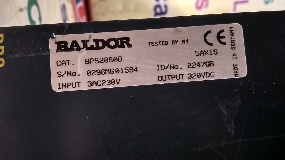 Baldor Servo Drive Bps2060b