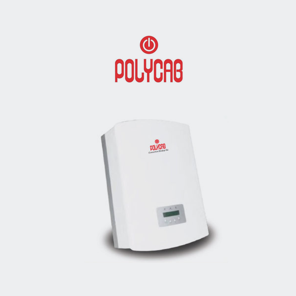 White Polycab Solar Inverter