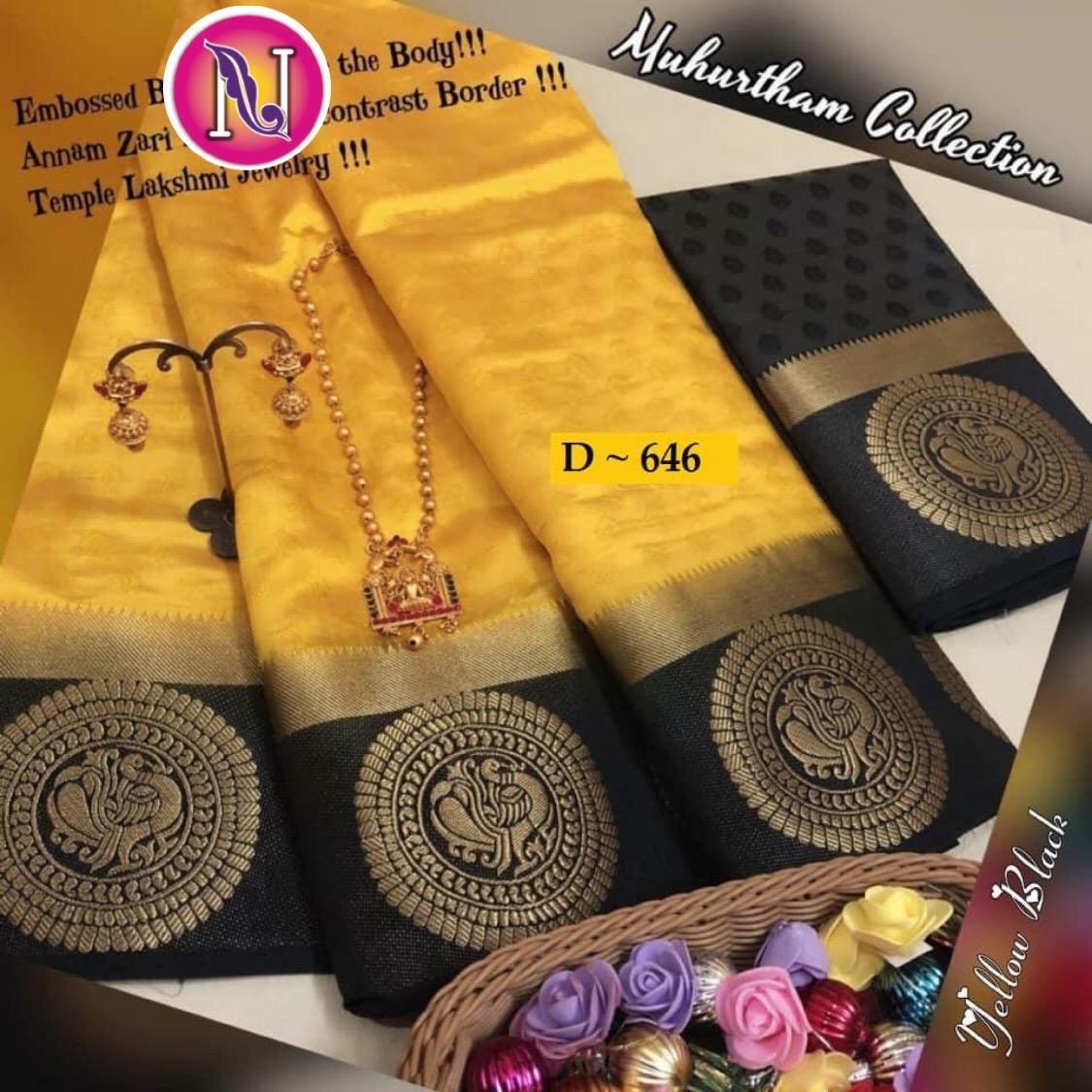 Multi New Arrival Pure Matka Tusser Silk Handloom Saree