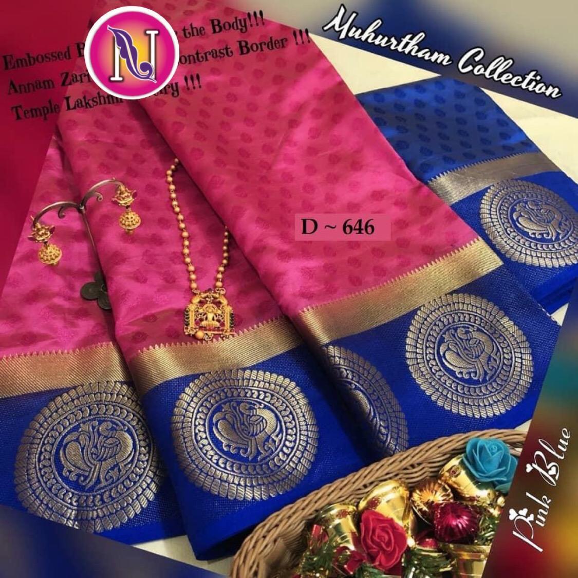Multi New Arrival Pure Matka Tusser Silk Handloom Saree