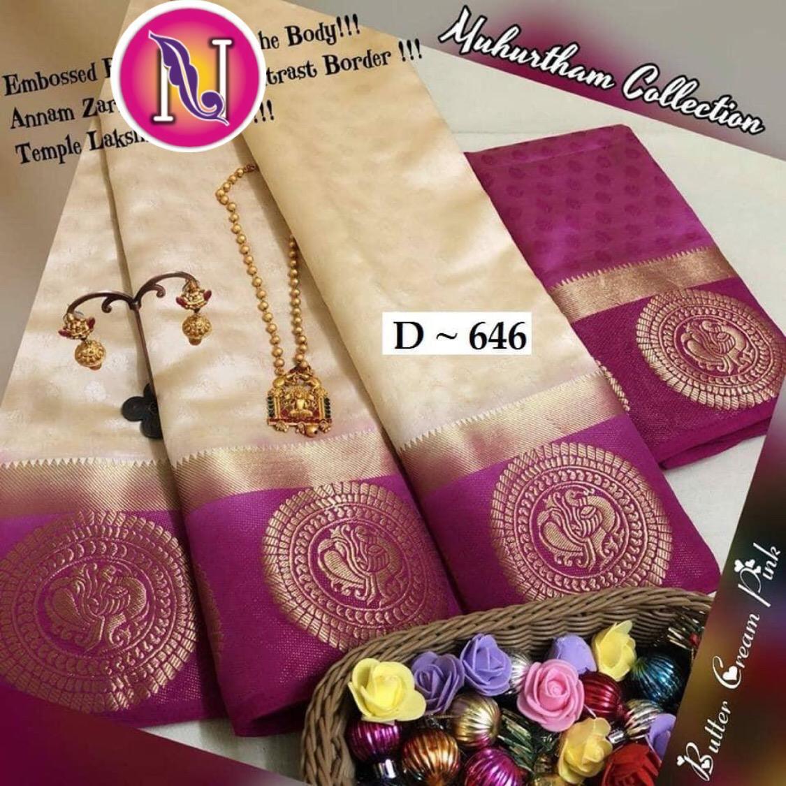 Multi New Arrival Pure Matka Tusser Silk Handloom Saree