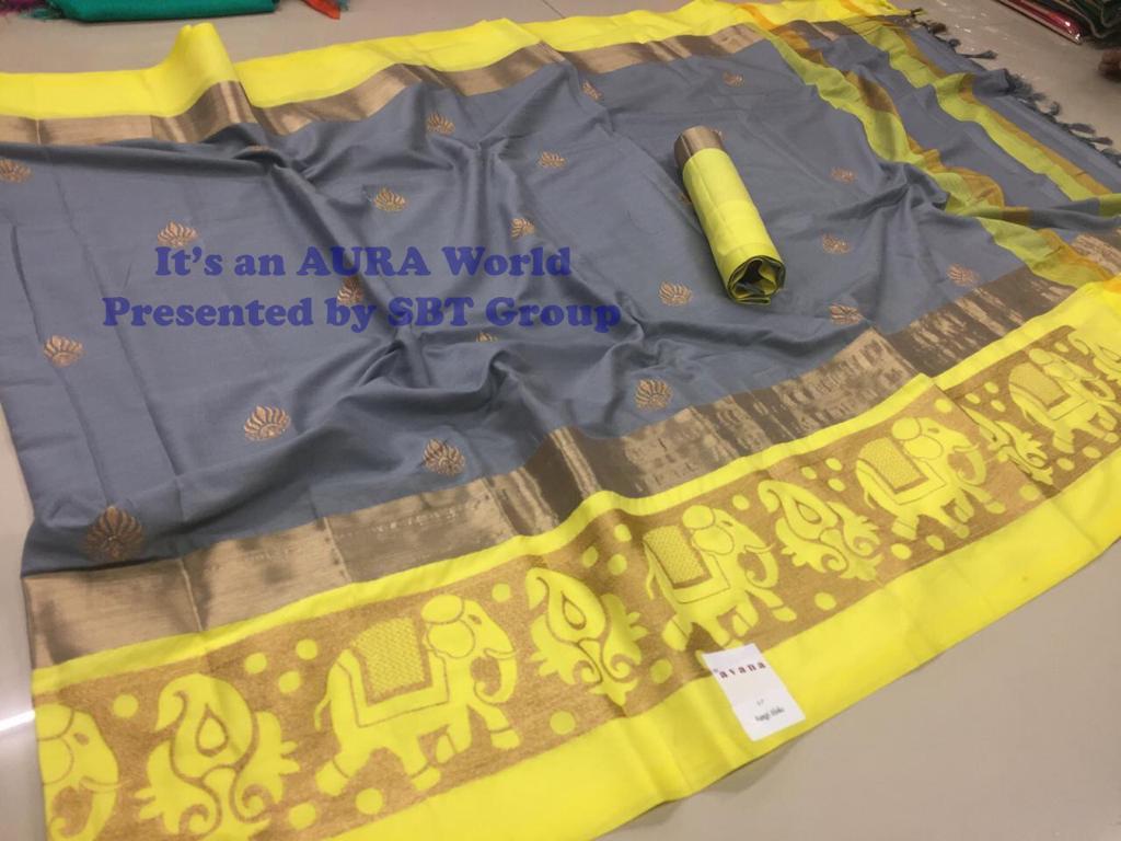Multi Wedding For Pure Silk Designer Sarees
