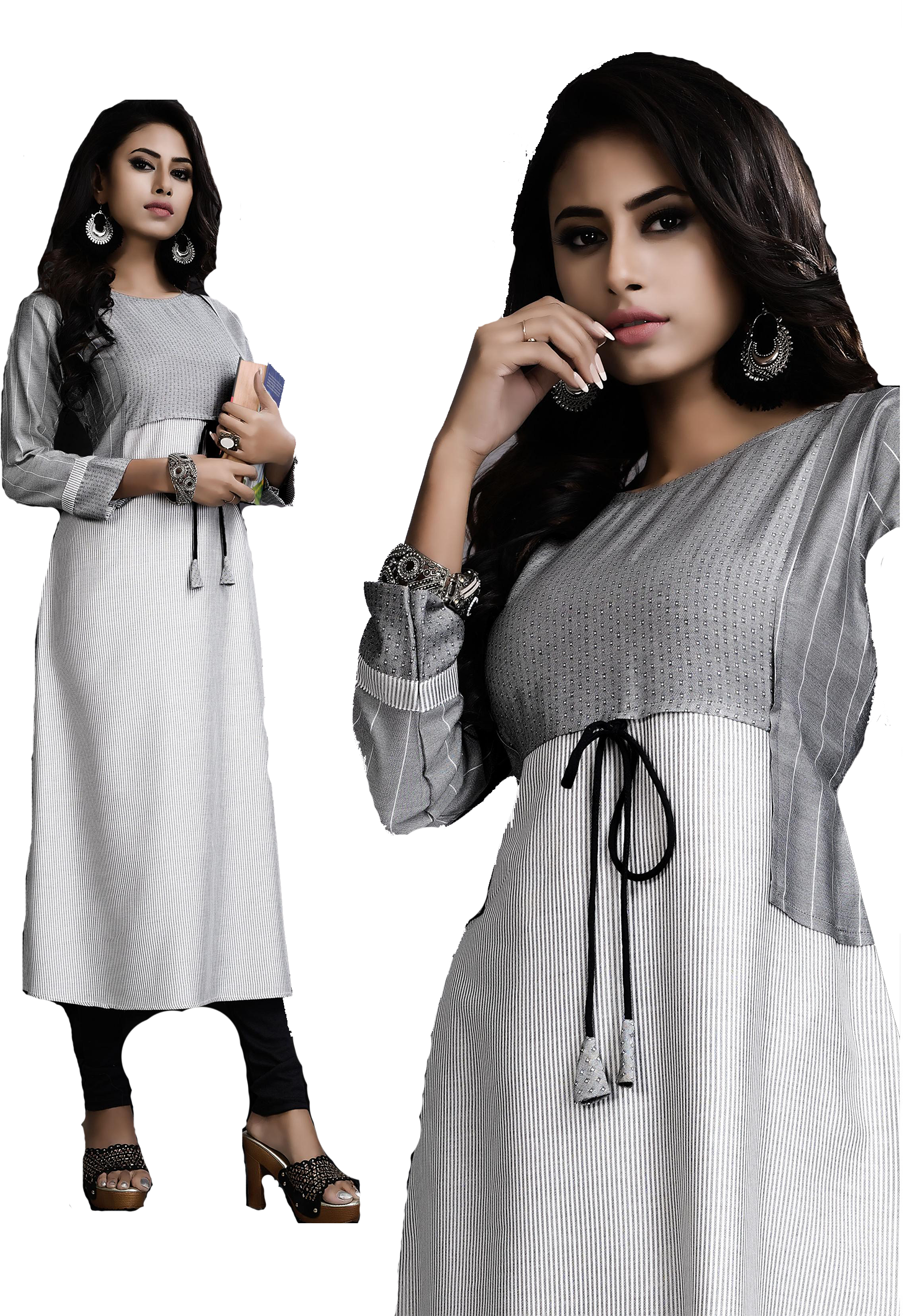 Available In 4 Colors Gown Style Kurti